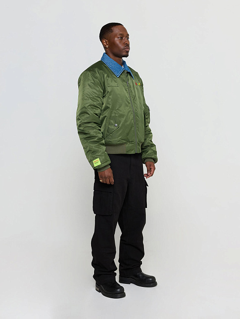 Куртка CONTRAST FLIGHT (размер XL, цвет Зеленый)