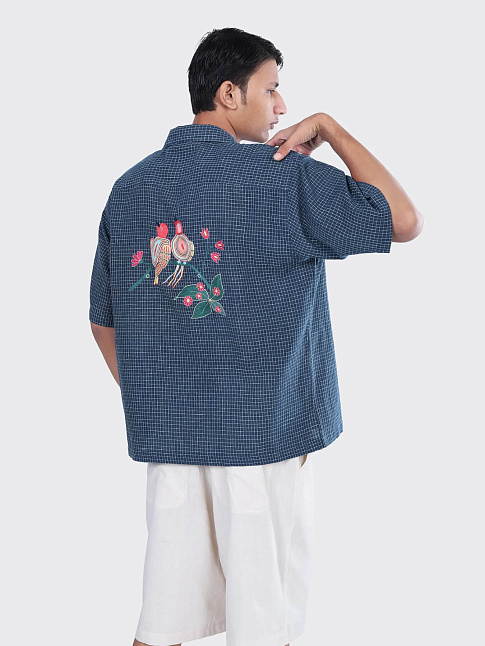 Рубашка ROHIT (размер M, цвет Разноцветный)