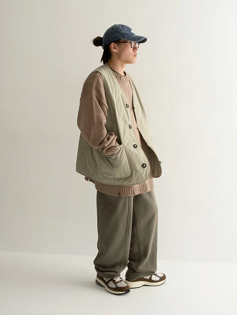 Жилет LINER WAISCOT OVERSIZE (размер XL, цвет Светло-зеленый)