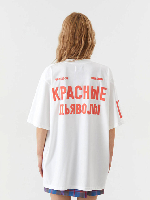 Футболка x NUW (размер M, цвет Белый)