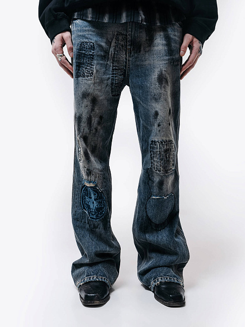 Джинсы JEEPERS (размер S, цвет Синий)