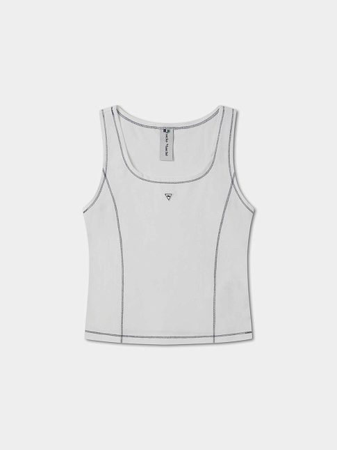 Майка SQUARE NECK (размер M, цвет Белый)