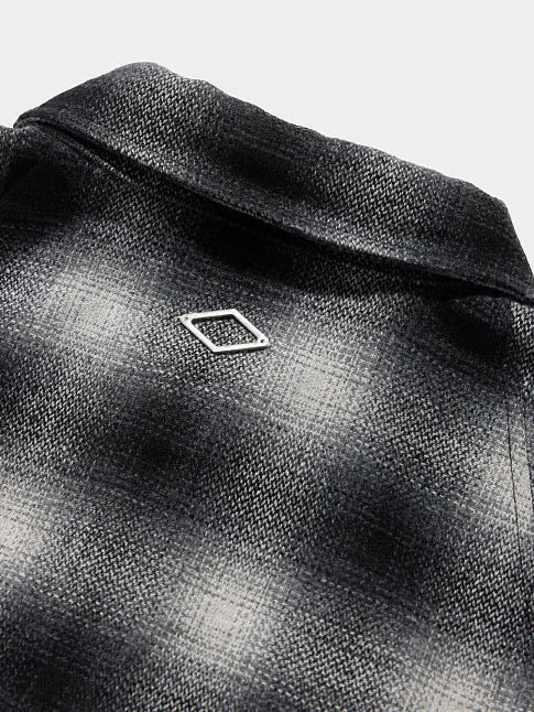 Рубашка RELAXED CHECKED (размер XXL, цвет Черный)