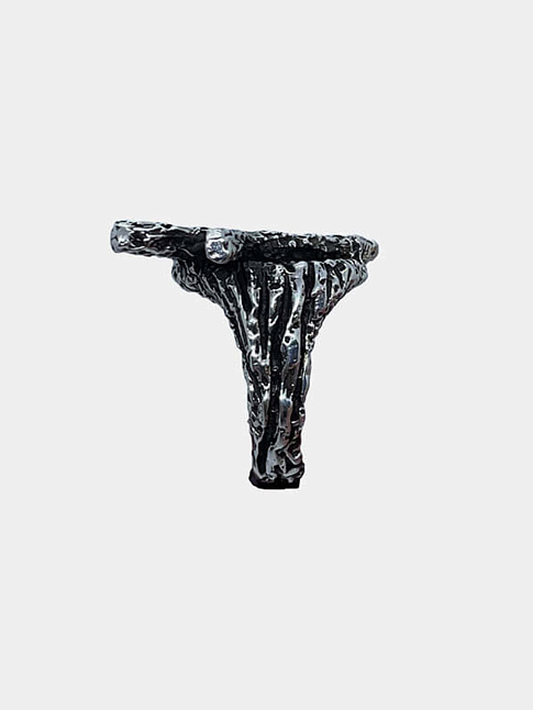 Кольцо V (размер 19 1/2, цвет Серебряный)