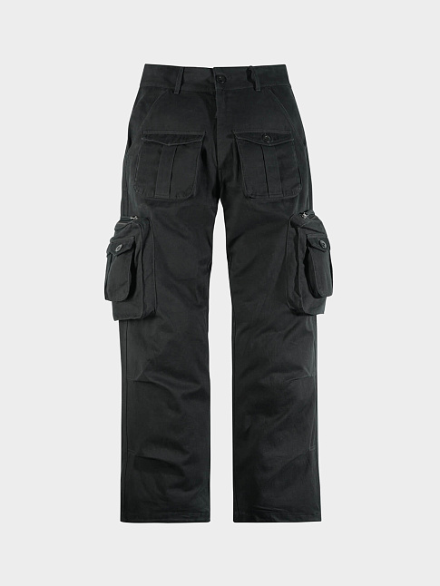 Брюки AT WORK CARGO (размер S, цвет Черный)
