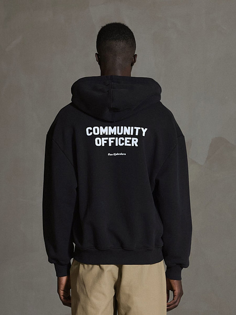 Худи OFFICER PRINTED (размер M, цвет Черный)