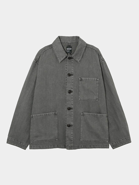 Куртка HEMP WASHED CHORE (размер XL, цвет Черный)