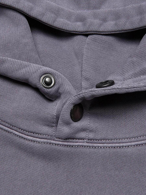 Худи PIGMENT DYED OVAL GLOBE (размер L, цвет Фиолетовый)