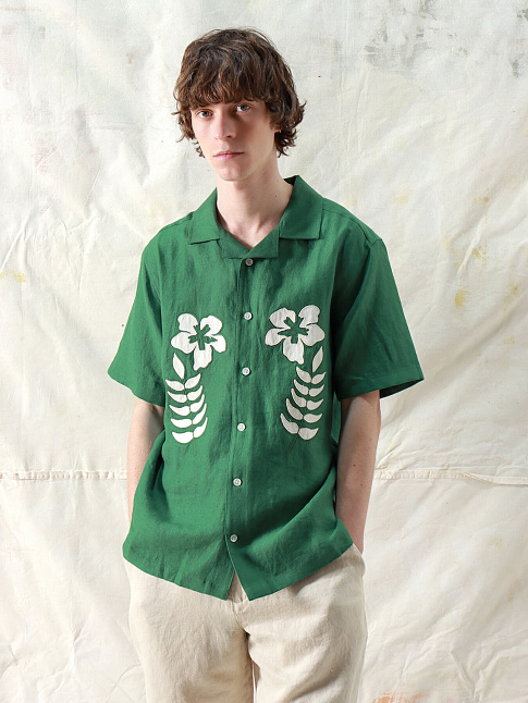 Рубашка STACHIO (размер XL, цвет Зеленый)