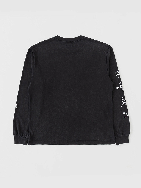 Лонгслив FIGHTIN' (размер XXL, цвет Черный)