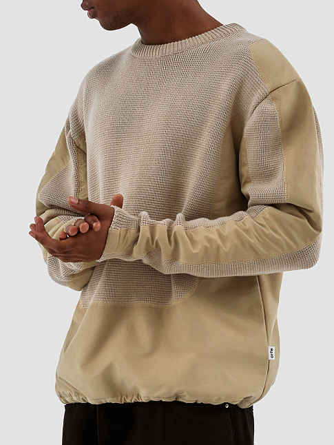 Свитер KRIS CONTRAST (размер XXL, цвет CREAM)