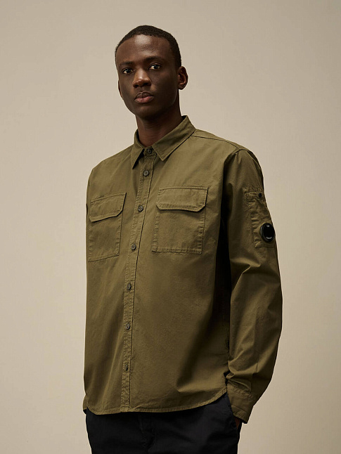 ORGANIC GABARDINE LENS SHIRT (размер M, цвет 683)