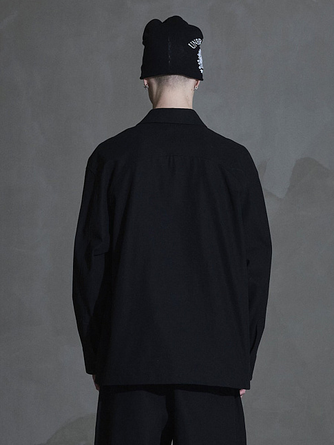 Рубашка OVERSIZED (размер XL, цвет Черный)