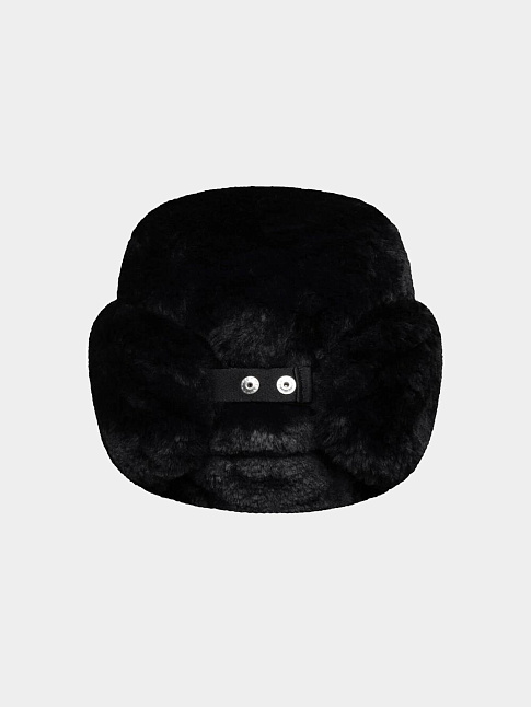 Шапка FUR EARFLAP TROOPER (размер one size, цвет Черный)