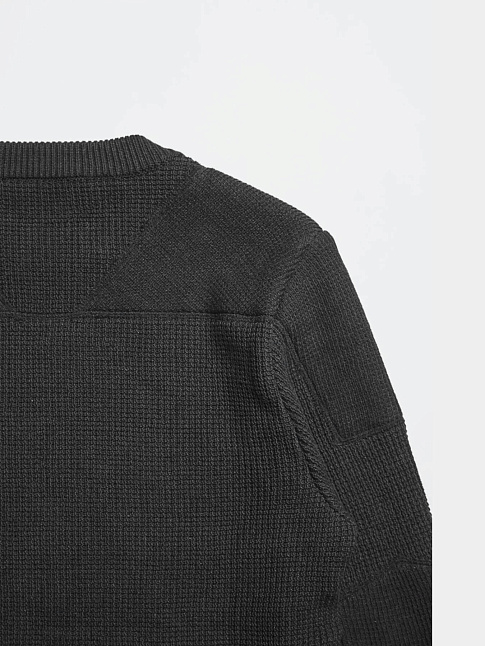 Свитер PADDED WAFFLE (размер 44, цвет Черный)