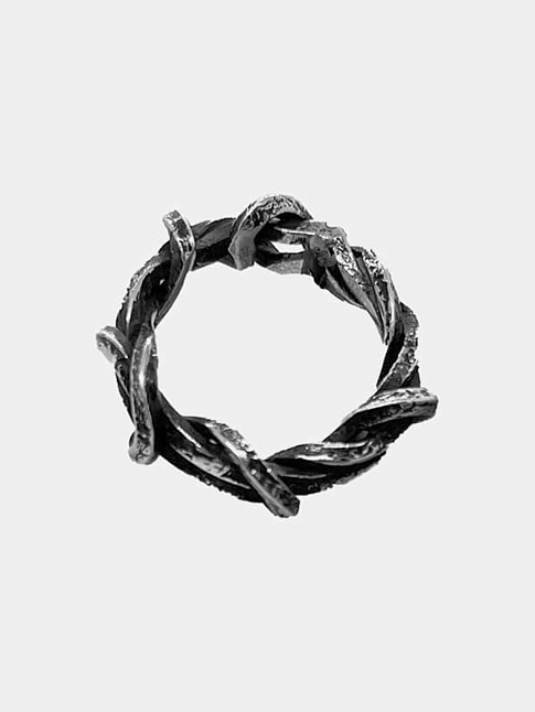 Кольцо CRYPT (размер 15 1/2, цвет Серебряный)