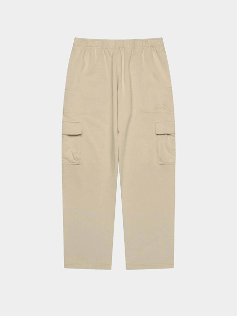Брюки WASHED OG APPLIQUE CARGO SWEAT (размер S, цвет Бежевый)