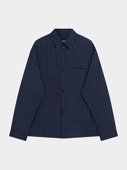 Рубашка POCKET PARKA (размер L, цвет Синий)