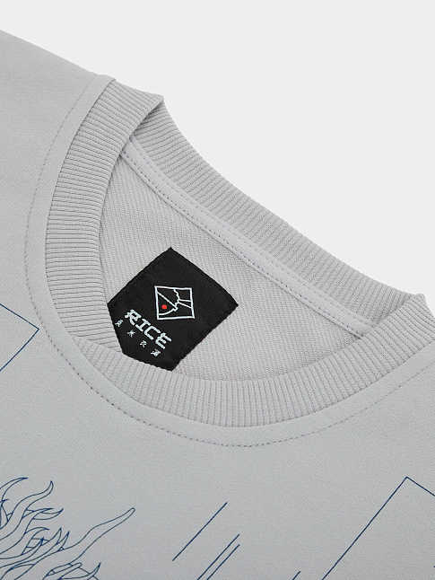 Лонгслив ARCHITECTURE (размер XXL, цвет Серый)