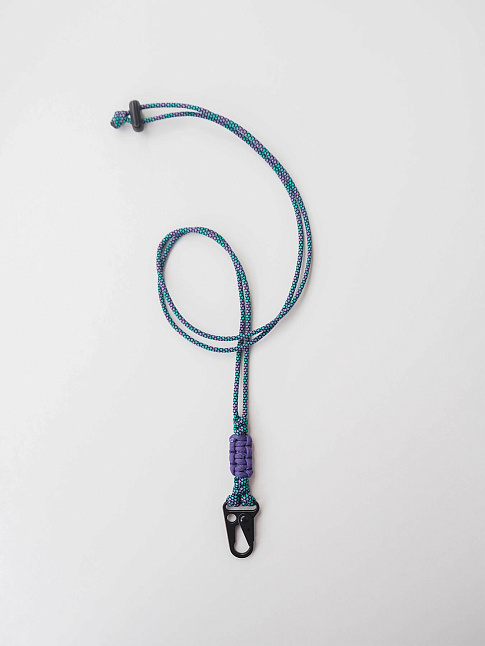 Шнурок через плечо с плетением (размер one size, цвет Разноцветный)