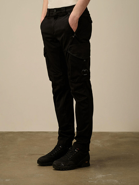 Брюки STRETCH SATEEN UTILITY CARGO LENS (размер 46, цвет 999)