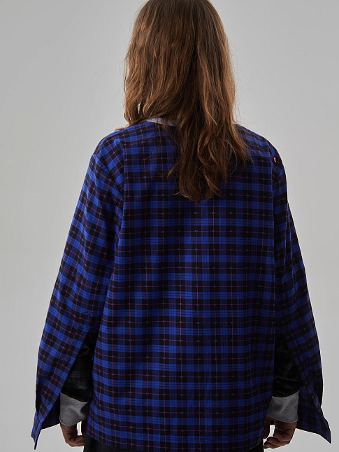 Рубашка DOUBLE SLEEVE (размер M, цвет Разноцветный)