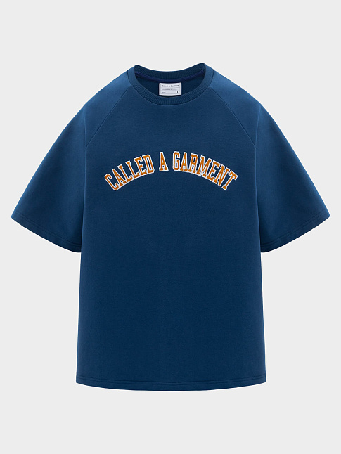 Футболка COLLEGE (размер L, цвет Синий)