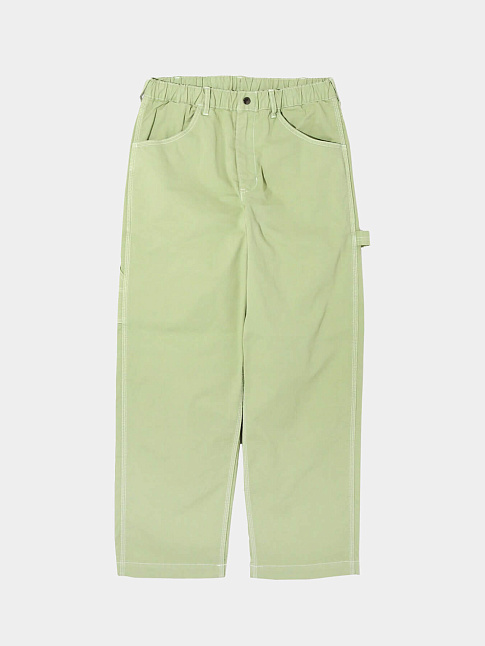 Брюки WASHED COLOR PAINTER (размер M, цвет Зеленый)