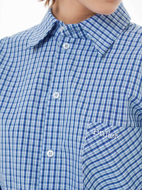 Рубашка BRULER D`AMOUR (размер L-XL, цвет Синий)