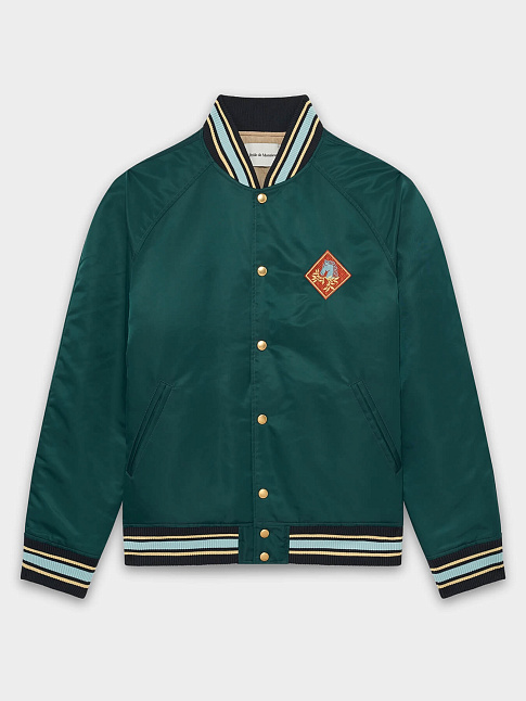 Бомбер POLO (размер XXL, цвет Темно-зеленый)