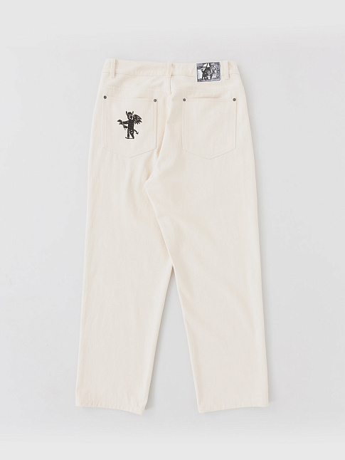 Джинсы ROGUE (размер XL, цвет Белый)