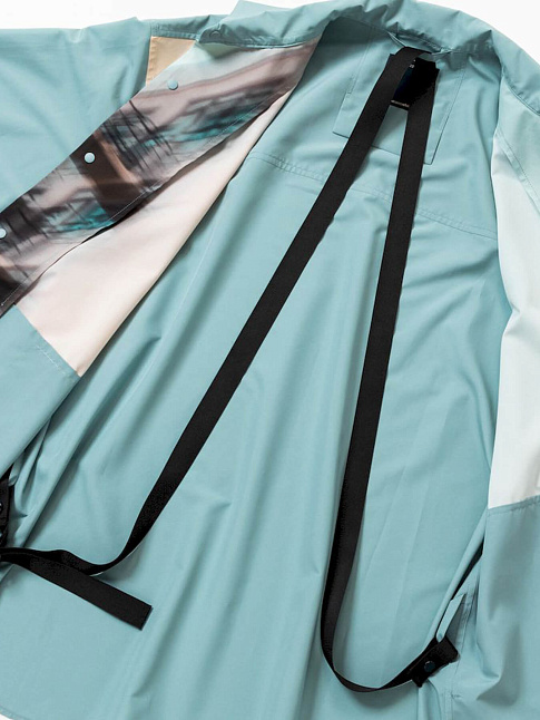 Овершот FEATHER SMOOTH SNAP (размер L, цвет Бирюзовый)