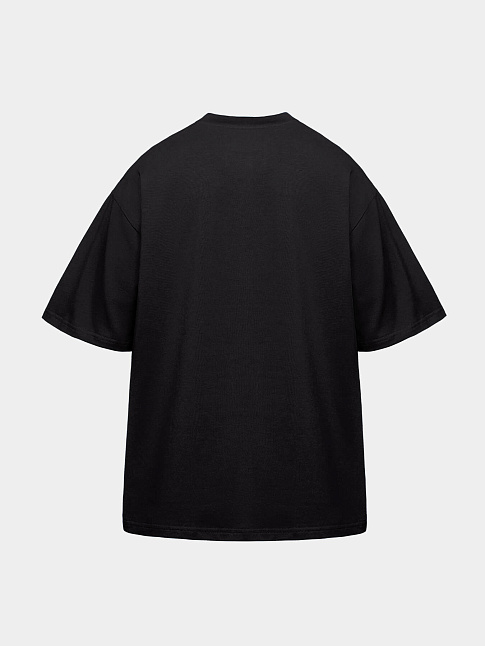 Футболка HORSES PEACH EFFECT (размер XL, цвет Черный)