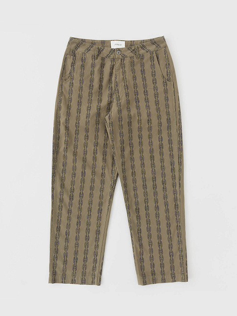 Брюки CHAIN (размер L, цвет Зеленый)