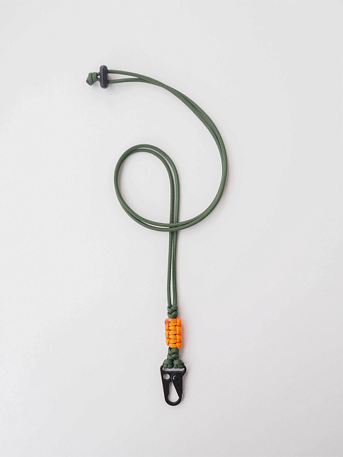 Шнурок через плечо с плетением (размер one size, цвет Разноцветный)