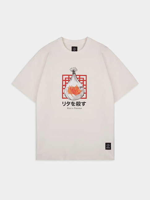 Футболка Убить Риту RICExPREMIER (размер XXL, цвет Белый)