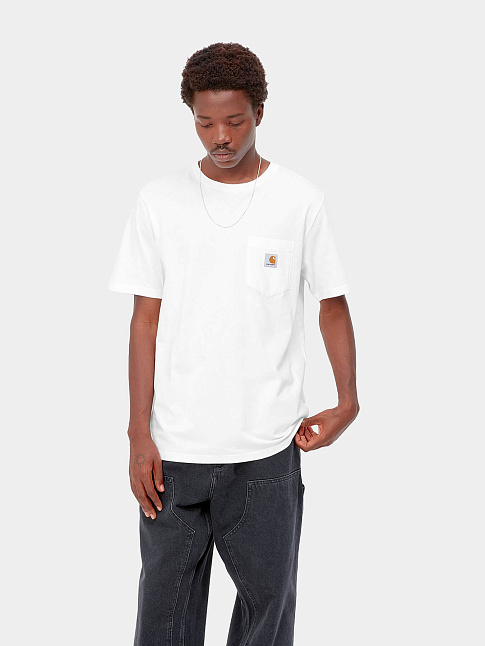 Футболка S/S POCKET (размер XL, цвет Белый)