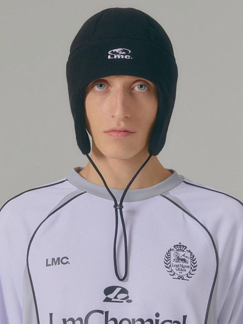 Шапка OVAL GLOBE FLEECE EARFLAP (размер one size, цвет Черный)