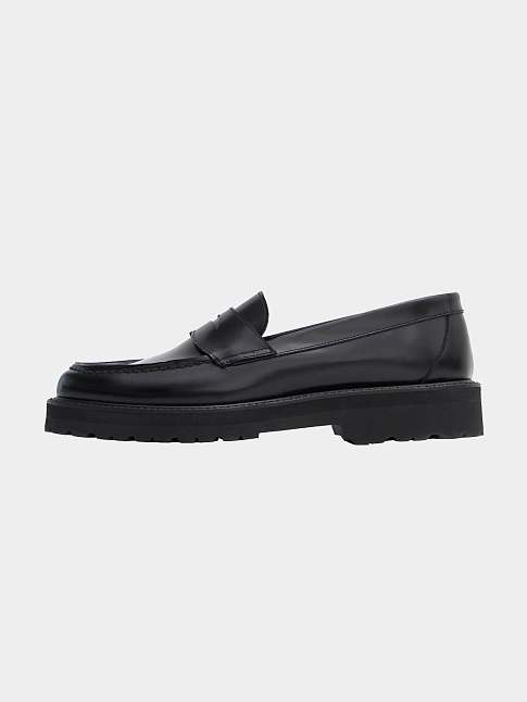 Лоферы BASIC COIN LOAFER BY TOMO AND CO (размер 43, цвет Черный)