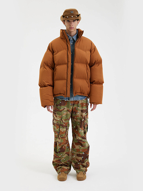 Пуховик WESTERN PUFFER (размер XL, цвет Оранжевый)