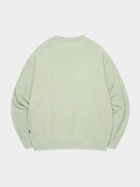 Свитер BOUCLE (размер S, цвет Светло-зеленый)