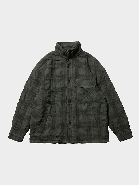 Куртка SHAO PLAID FLEECE (размер L, цвет Зеленый)