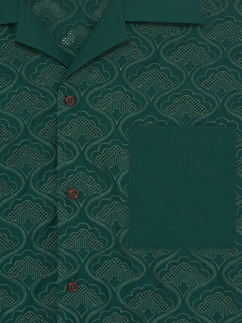 Рубашка BRODEE TAPISSERIE (размер XL, цвет Темно-зеленый)