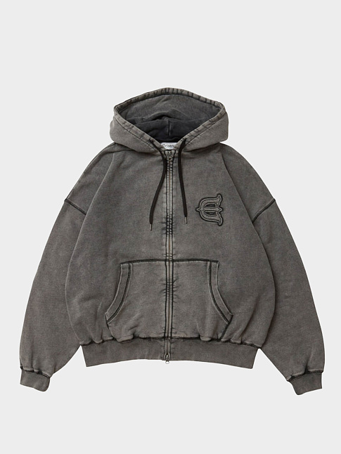 Худи LOGO ZIP (размер XL, цвет Серый)