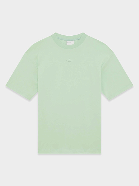 Футболка SLOGAN CLASSIQUE (размер M, цвет Светло-зеленый)