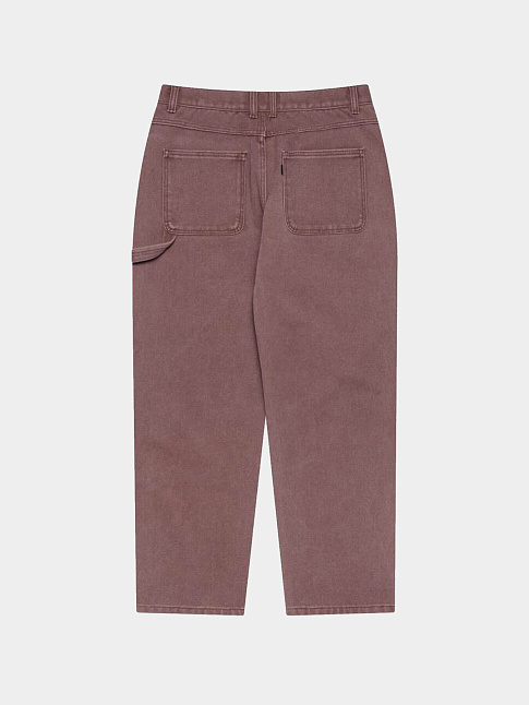 Брюки WASHED DOUBLE KNEE WORK (размер M, цвет Коричневый)