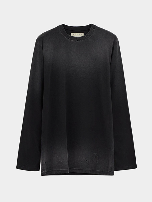 Лонгслив CASSIO RIBBED (размер L, цвет Черный)